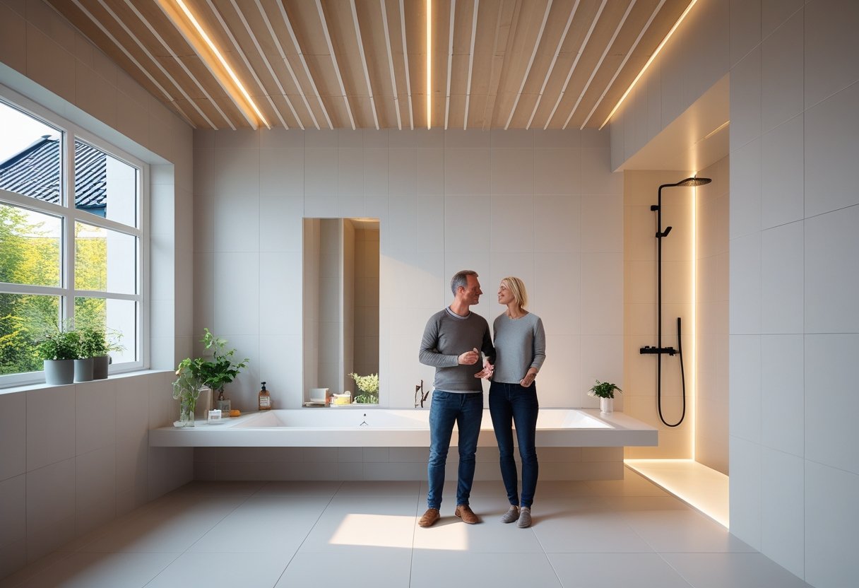 Saadan faar du et nyt badevaerelse med tagdaekker Noerresundby som inspiration